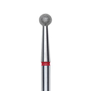 Fresa - Esferica/Roja.  Diámetro 3.5mm. (PCHELA)