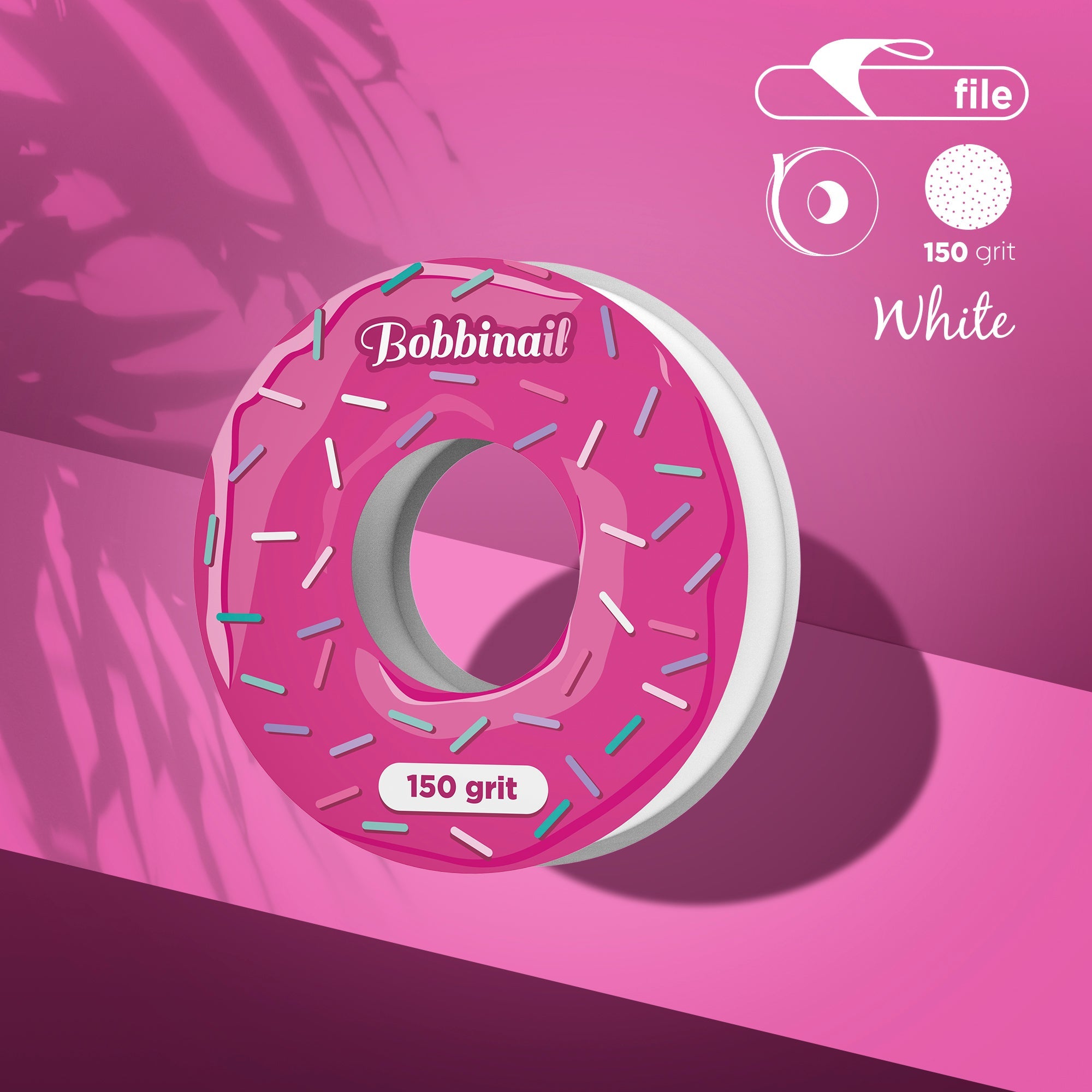 STALEKS EXPERT Donut Recambio de limas adhesivas para base recta, grano 150