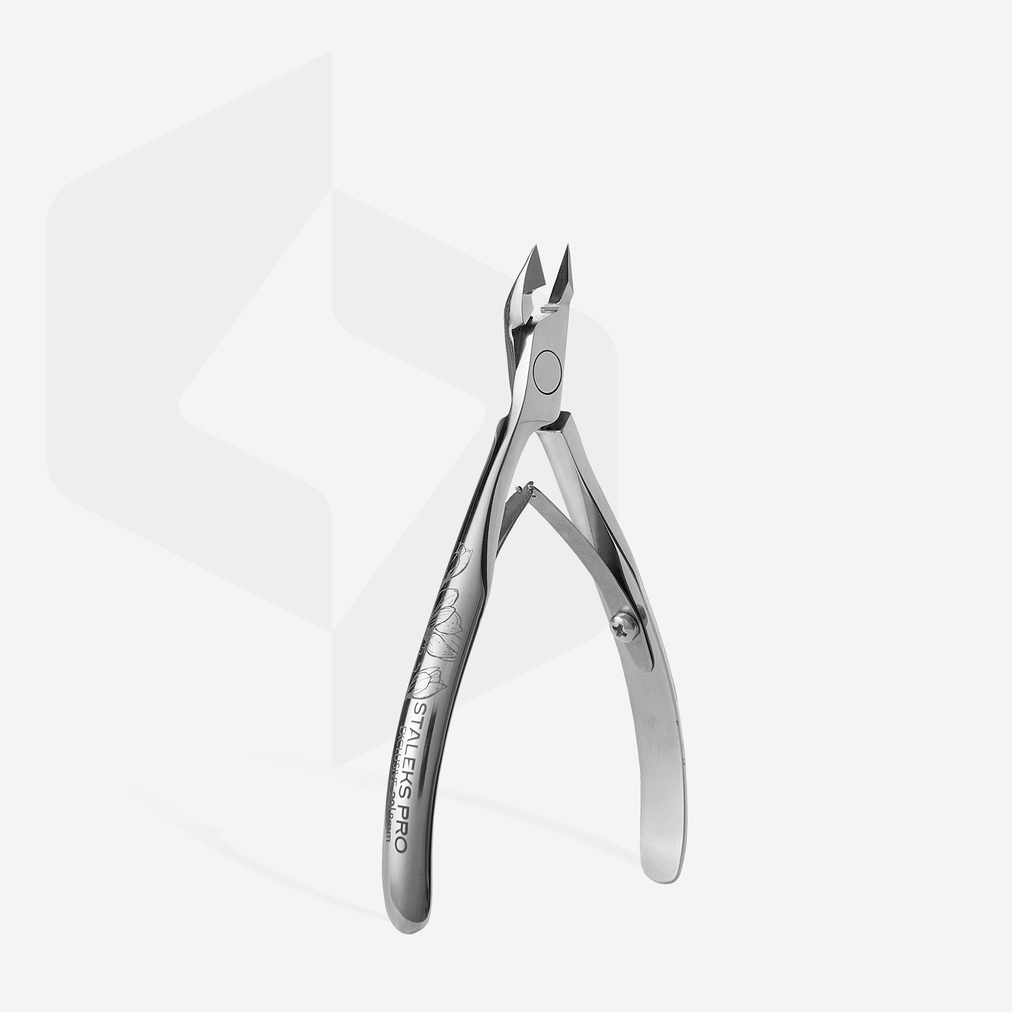 Alicates profesionales para cutículas EXCLUSIVE 20 8 mm (magnolia)
