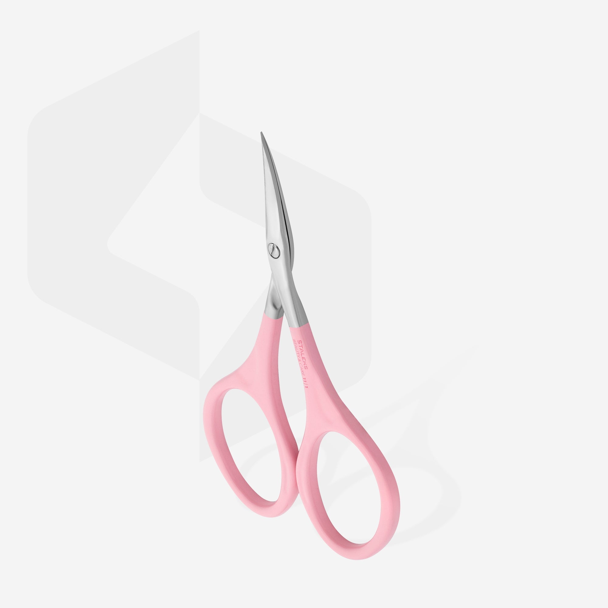 Tijeras para cutícula rosa BEAUTY & CARE 11 TYPE 1