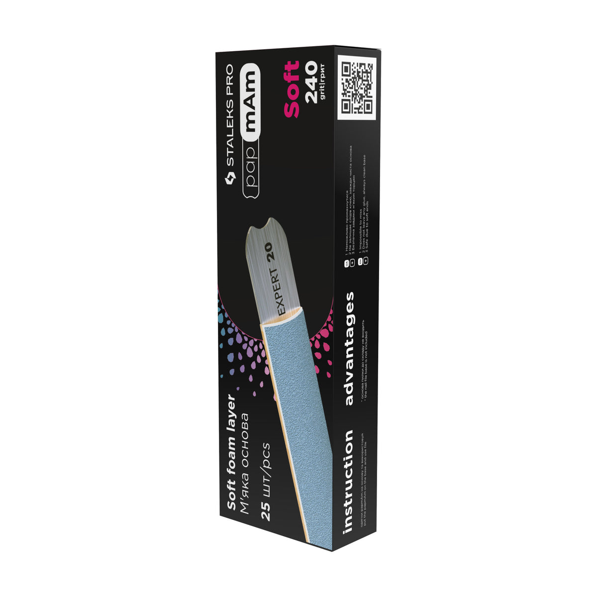 Limas Descartables papmAm Staleks Exclusive 20 — Grano 240