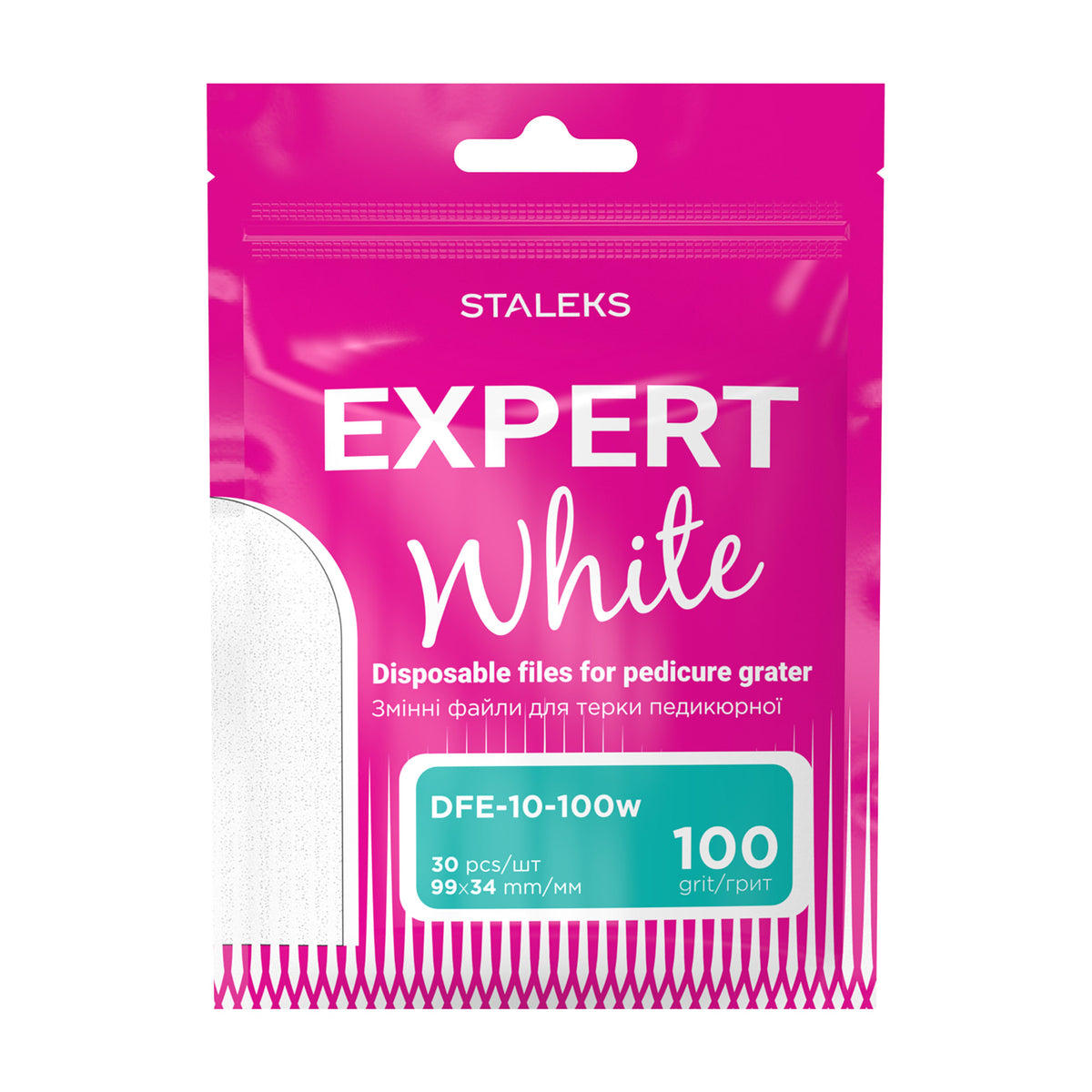 Limas Descartables Rallador Staleks Expert 10 — Grano 100