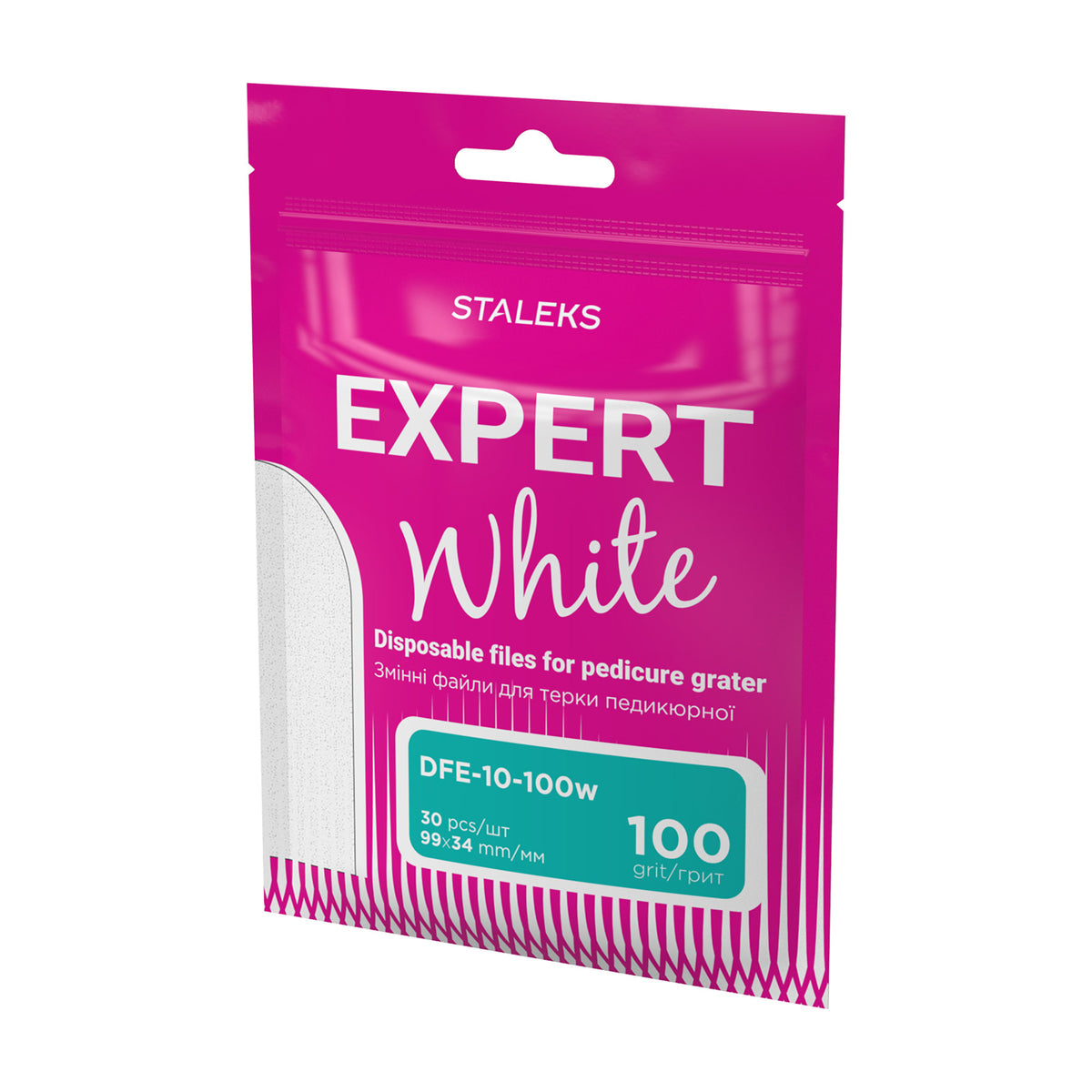 Limas Descartables Rallador Staleks Expert 10 — Grano 100 — presentación