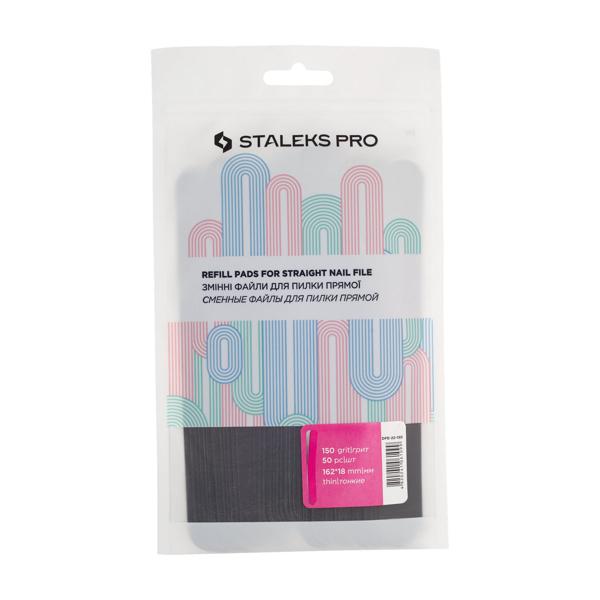 Limas Descartables Rectas Finas Staleks Expert 22 — Grano 150