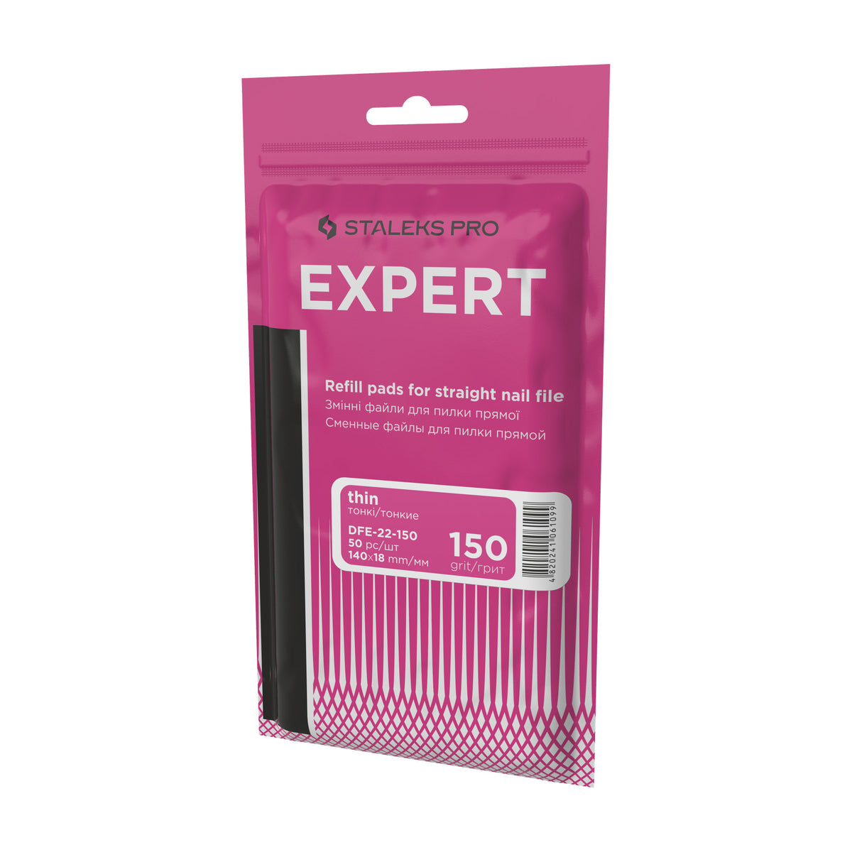 Limas Descartables Rectas Finas Staleks Expert 22 — Grano 150 — presentación (3)