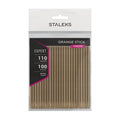 Palitos de Naranjo Staleks Expert — 110 mm, 100 Unidades