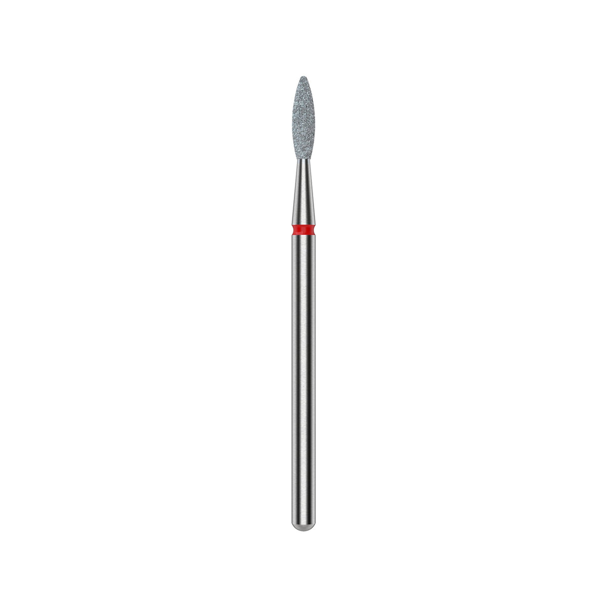 Fresa Flama Redondeada Roja Staleks Expert — 2,1 mm — vista completa