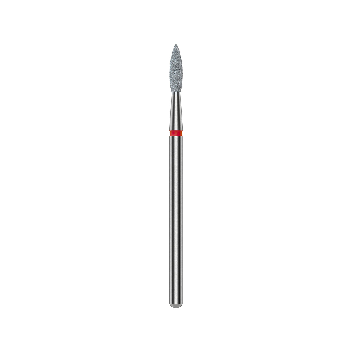 Fresa Flama Puntiaguda Roja Staleks Expert — 2,1 mm — vista completa