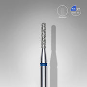 Fresa - Cilindro redondeado Azul. Diámetro 1,4 mm, parte de trabajo 8 mm (STALEKS)