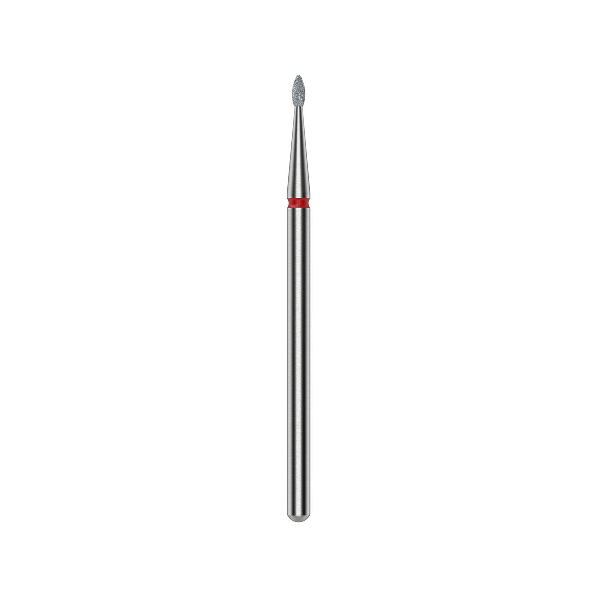Fresa Gota Redondeada Roja Staleks Expert — 1,2 mm — vista completa