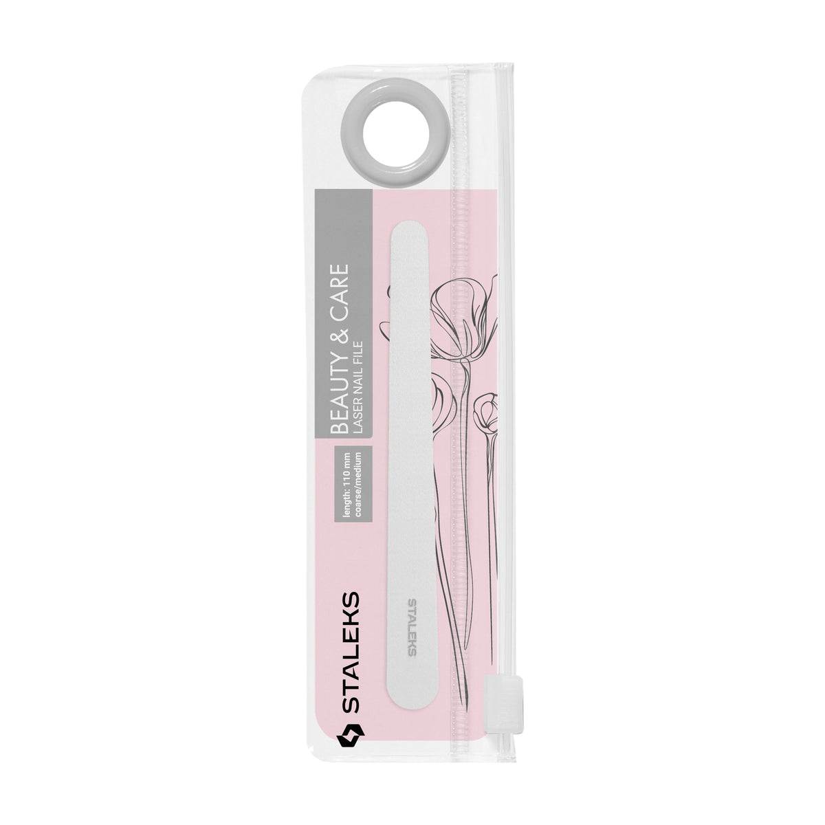Lima Láser Staleks Beauty & Care 20 — 110 mm en su empaque original (3)