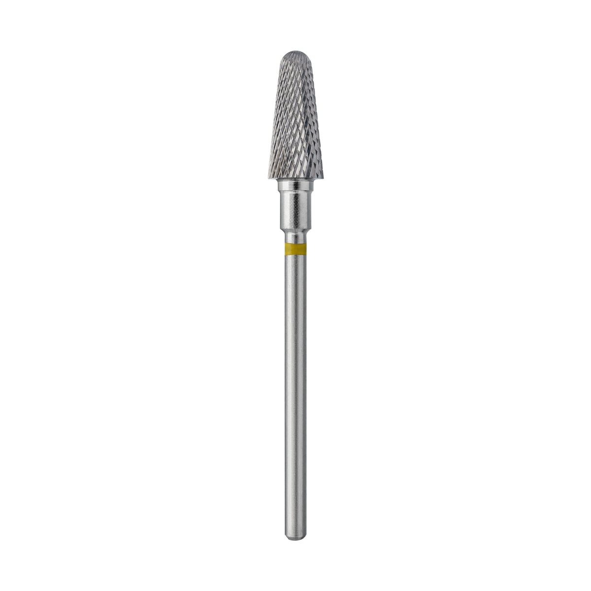 Fresa Cono Truncado Amarillo Staleks Expert — 6 mm — vista completa