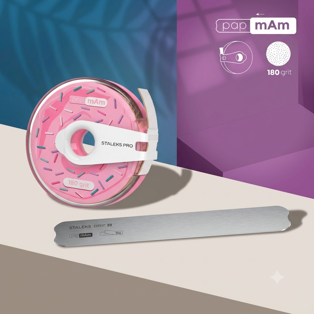 Kit Base Metálica EXPERT 20 + Cinta papmAm grano 180 con Estuche