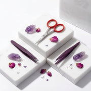 Kit Brow Master — Tijera + Pinza Biselada + Pinza Punta