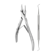 Kit Podo Pro — Alicate PODO 30/18 + Cureta PODO 10/1