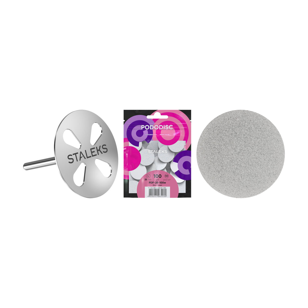 Kit Pododisc L Completo (disco + limas + esponjas)