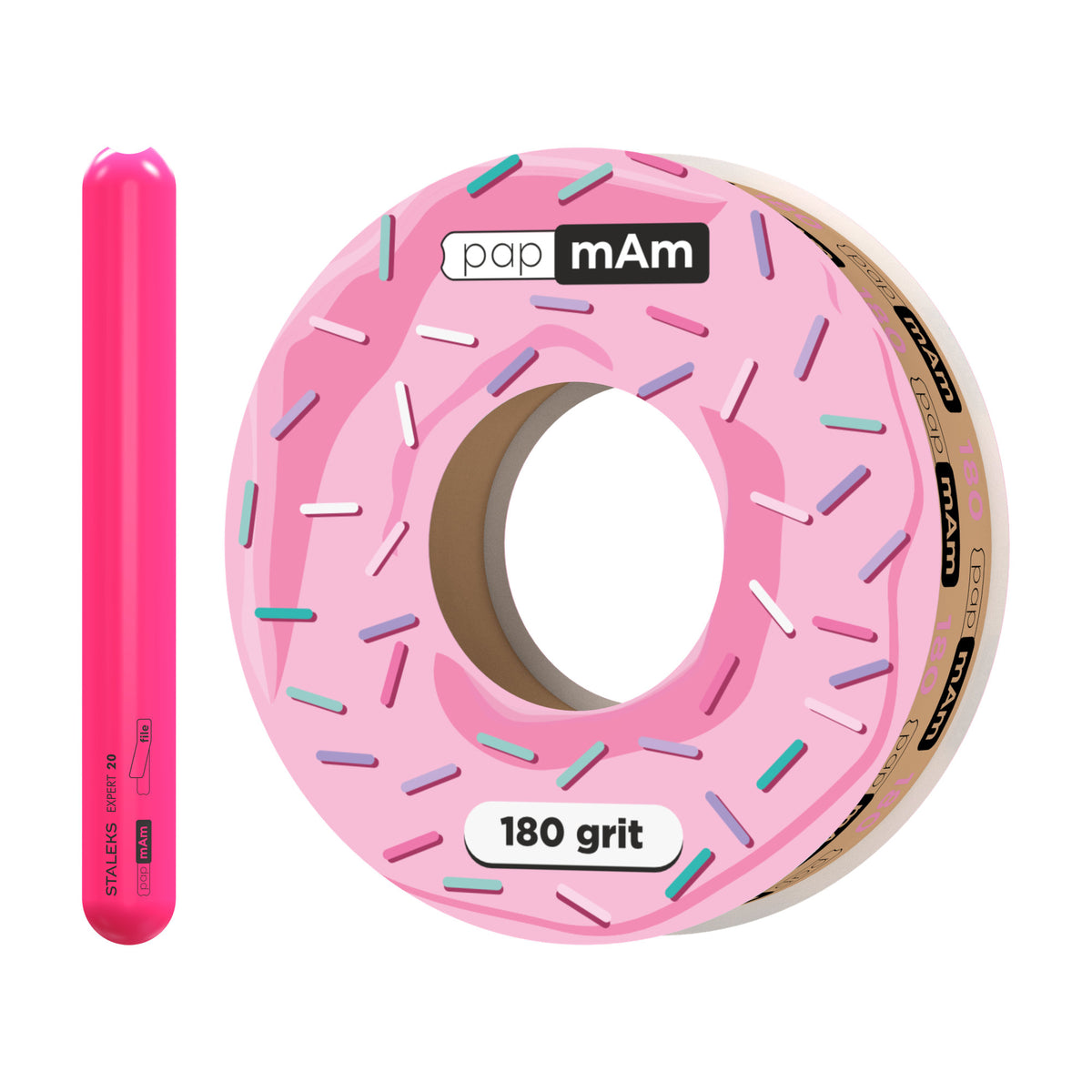 Kit Base Acrílica EXPERT 20 + Repuesto Cinta papmAm grano 180