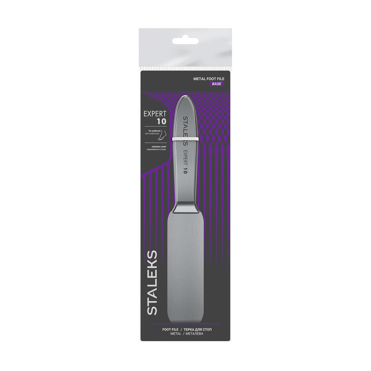 Base Metálica para Rallador Staleks Expert 10 en su empaque original