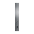 Base Metálica Recta Staleks Expert 20 — 130 mm