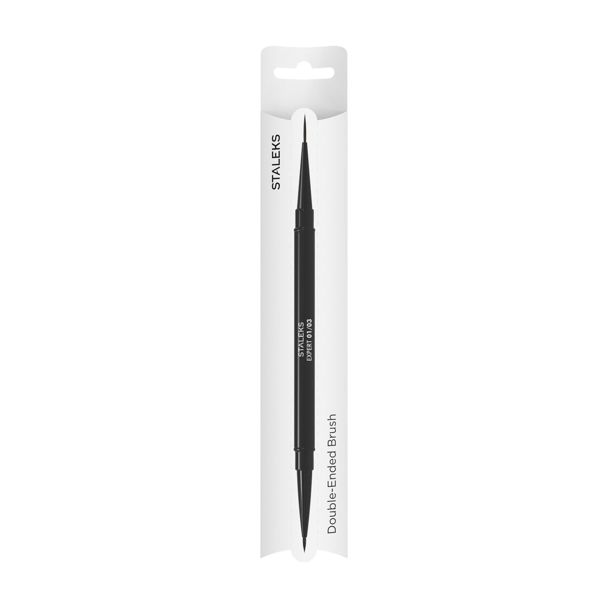 Pincel Doble Liner Staleks Expert 01/03 en su empaque original