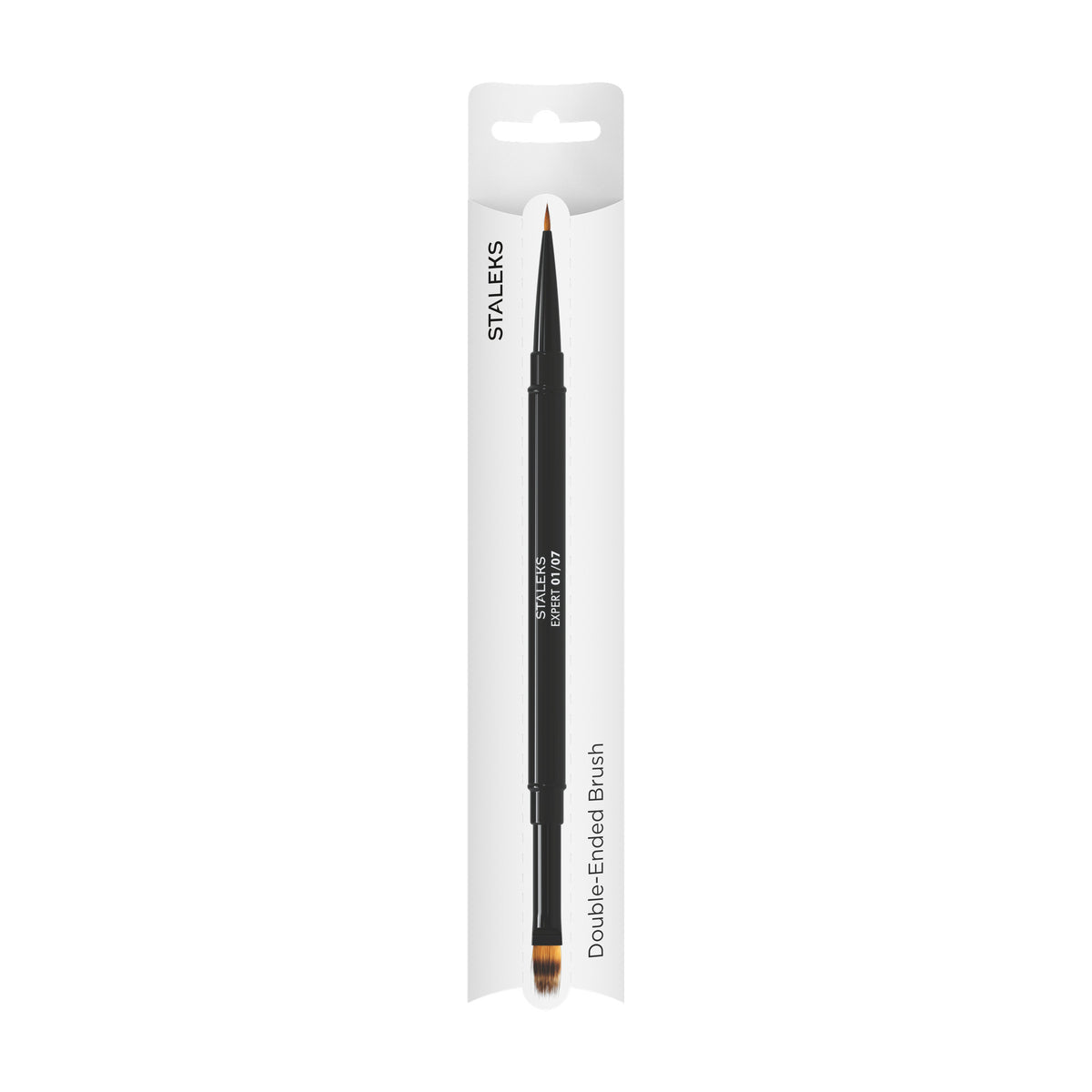Pincel Doble Liner y Degradado Staleks Expert 01/07 en su empaque original