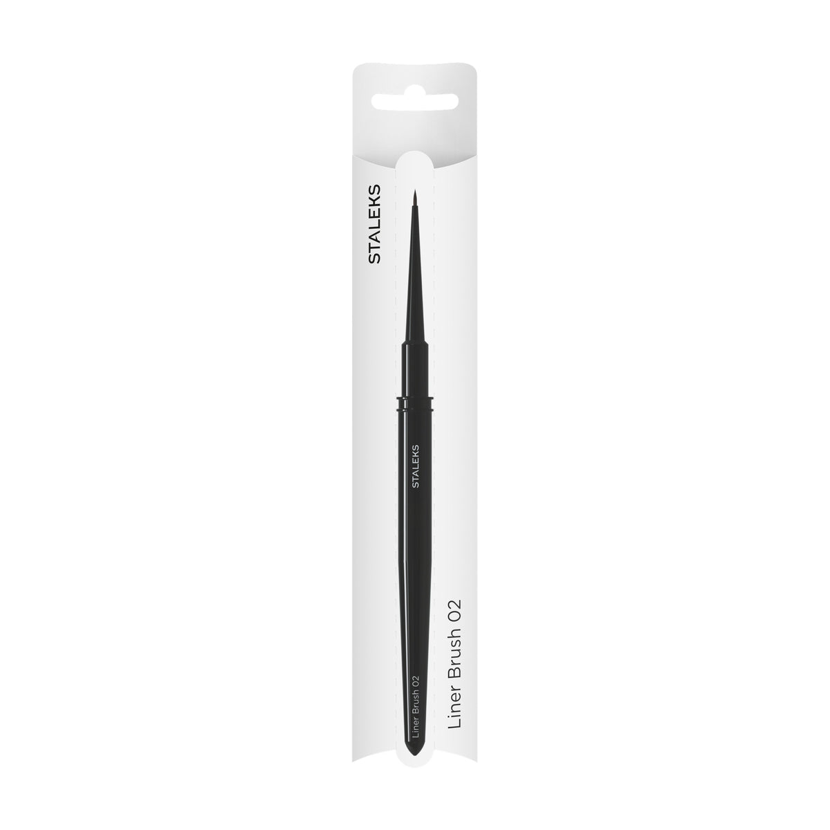 Pincel Liner Staleks Expert — Ancho 1 mm, Largo 5 mm en su empaque original