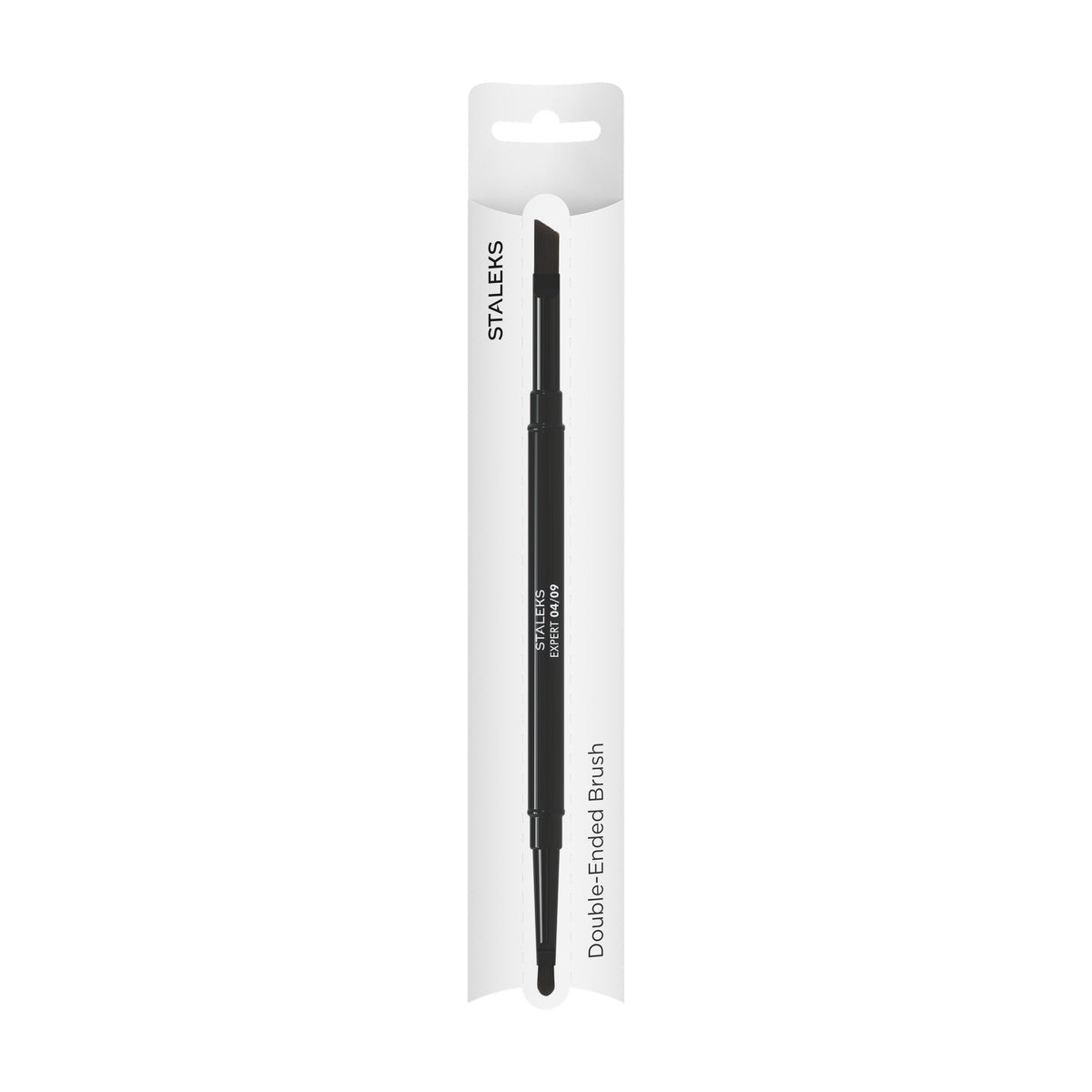 Pincel Doble para Gel Staleks Expert 04/09 en su empaque original