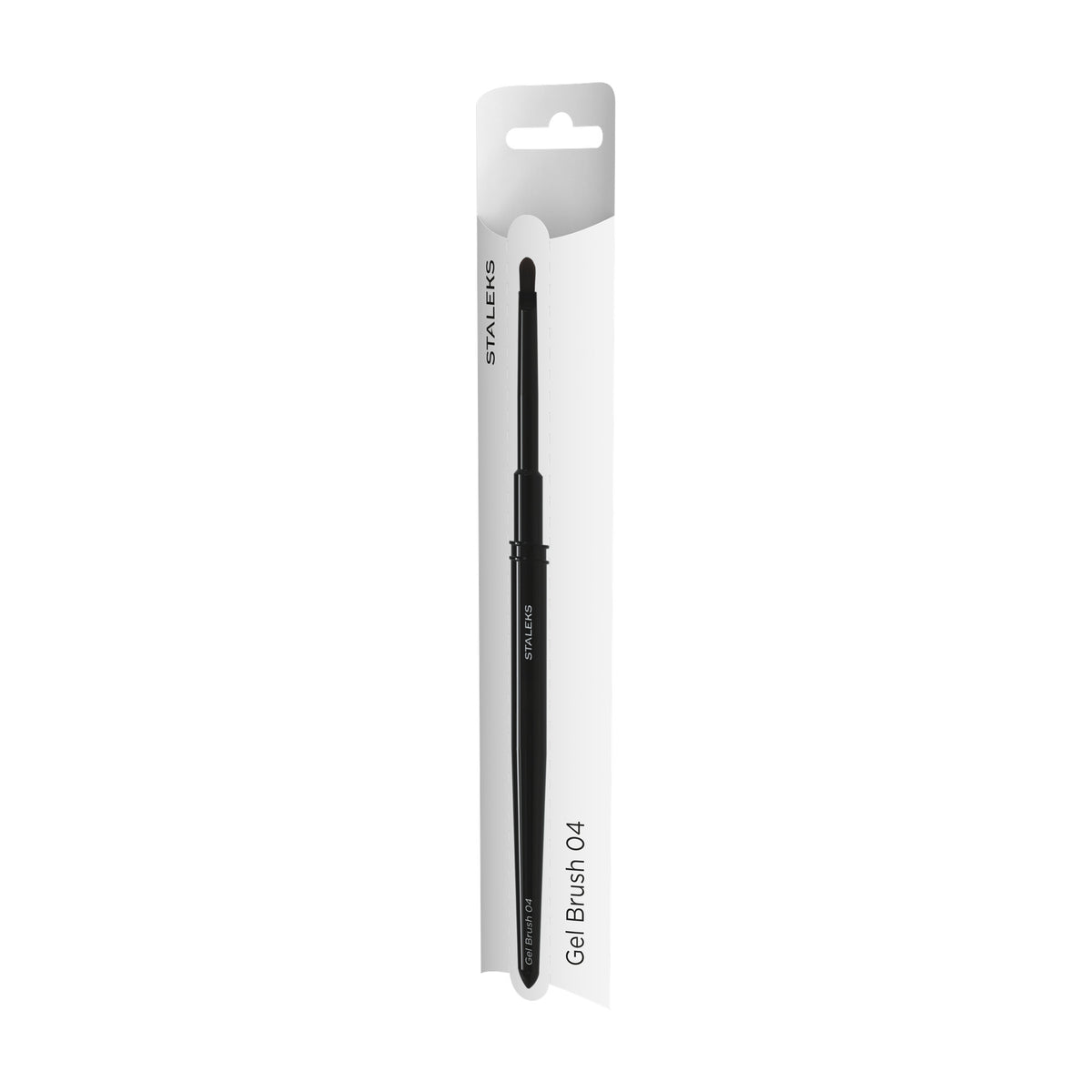 Pincel Ovalado para Gel Staleks Expert — Ancho 4 mm, Largo 7 mm en su empaque original (7)
