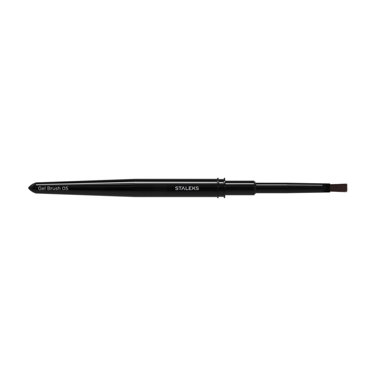 Pincel Recto para Gel Staleks Expert — Ancho 5 mm, Largo 8,5 mm