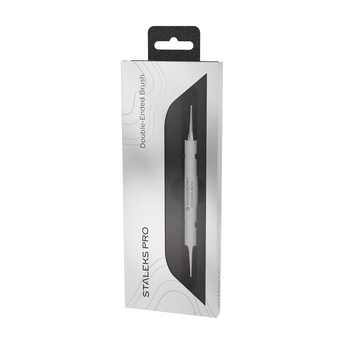 Pincel Liner Doble 7 y 12 mm Staleks Exclusive 01/11 en su empaque original (6)