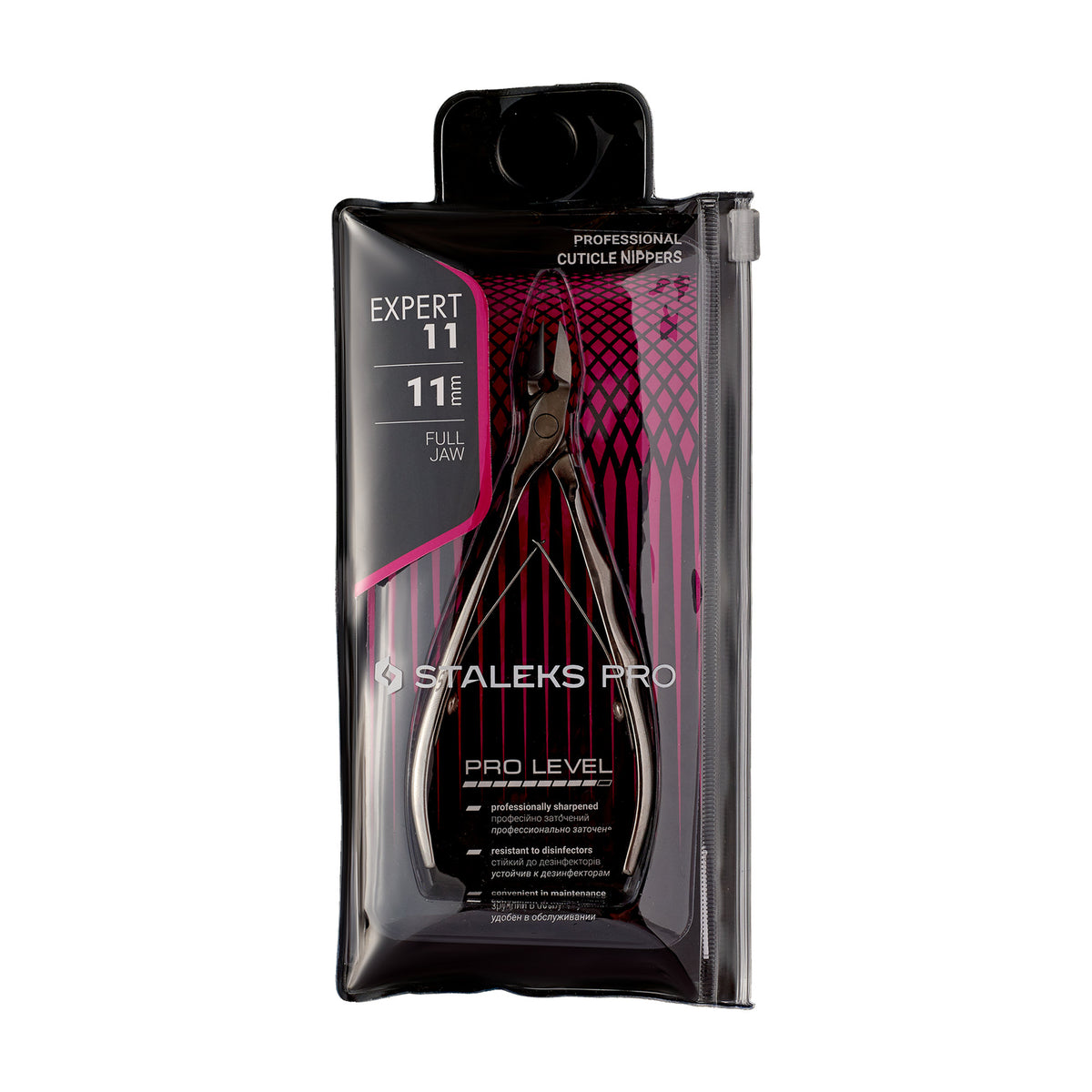 Alicate para Cutícula Staleks Expert 11 — Hoja 11 mm en su empaque original