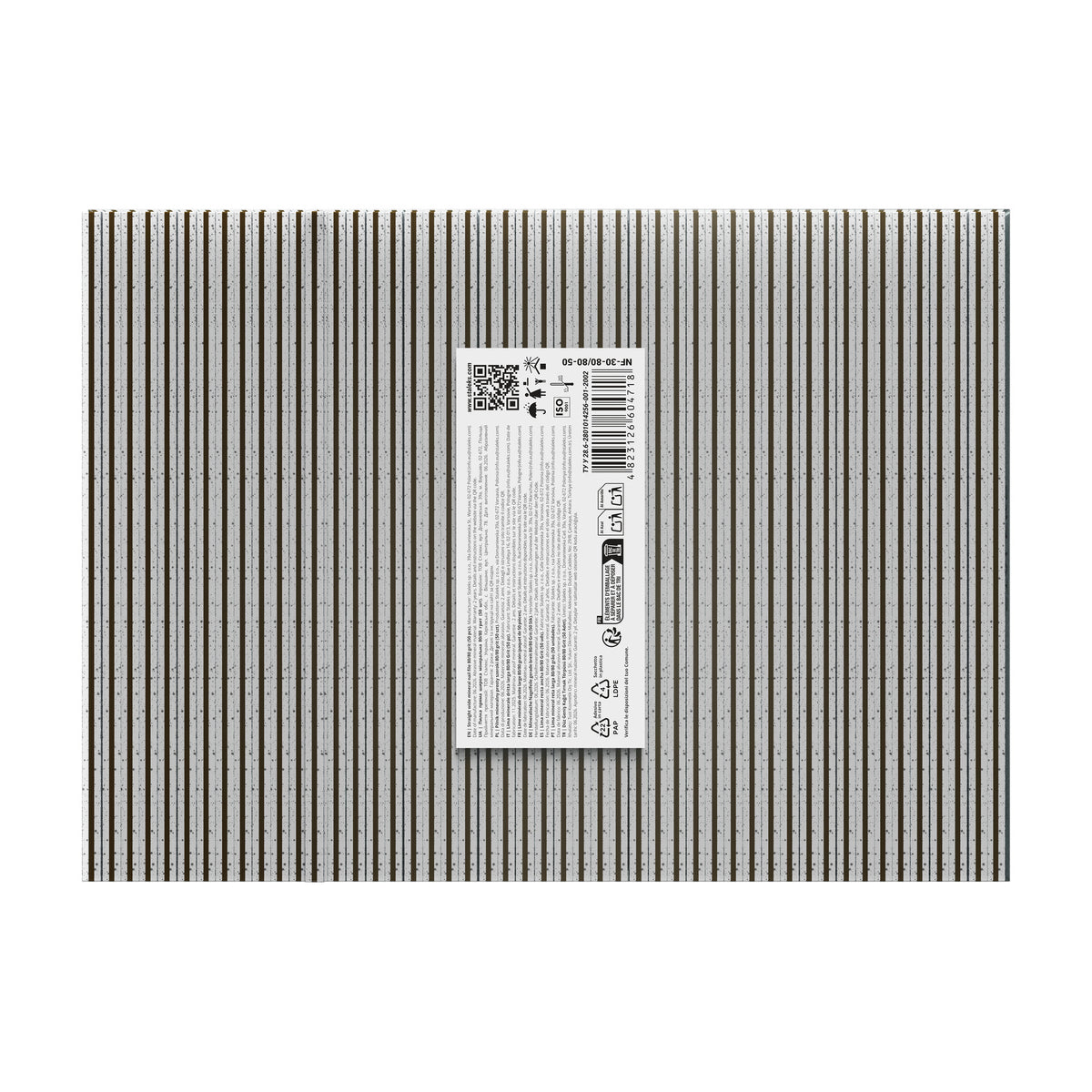 Limas Minerales Rectas Anchas Staleks — Grano 80/80, Pack de 50