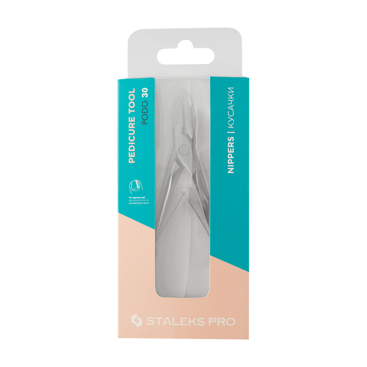 Alicate Podológico Staleks Podo 30 — Uñas Encarnadas 18 mm en su empaque original