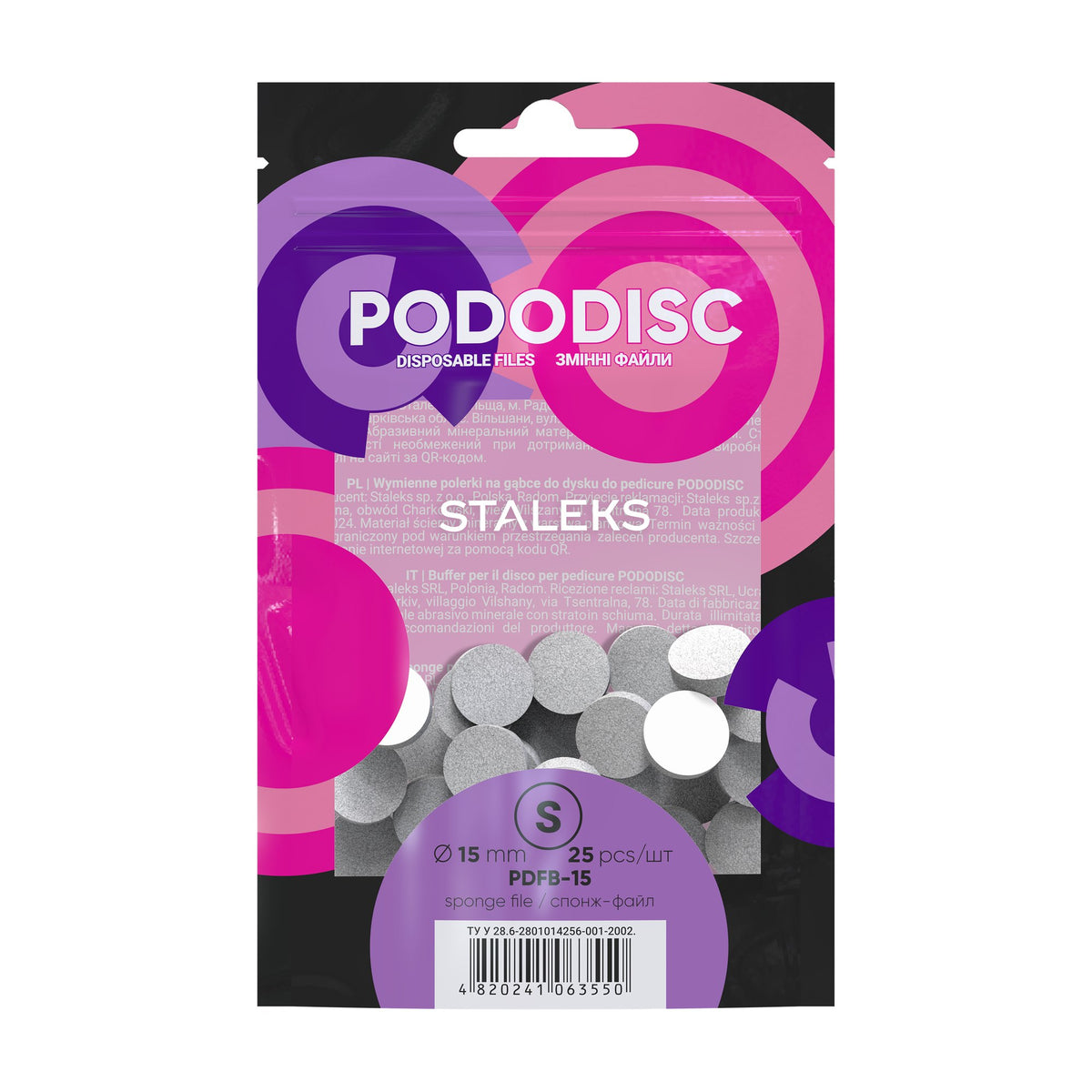 Limas Buffer Descartables Pododisco S Staleks Expert