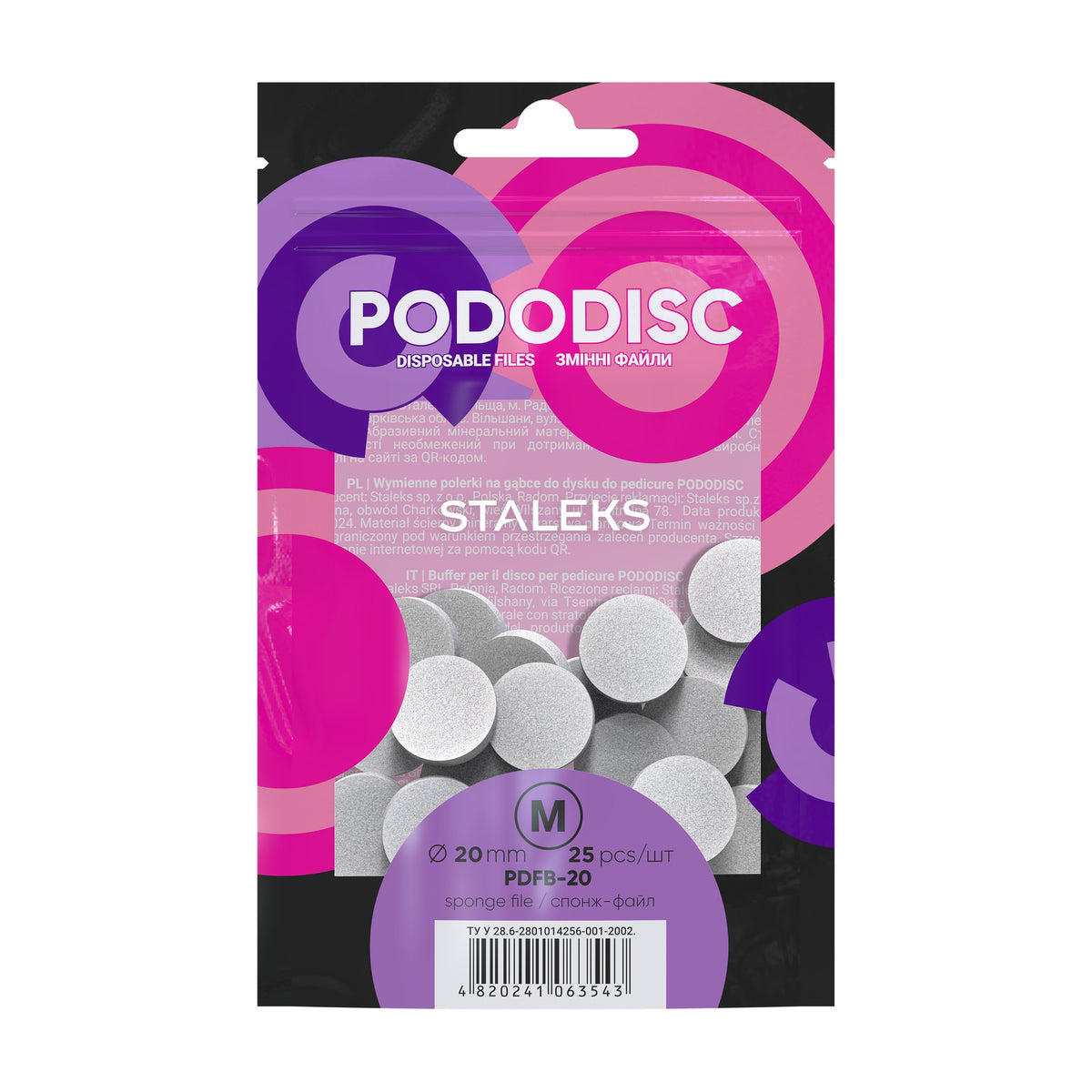Limas Buffer Descartables Pododisco M Staleks Expert