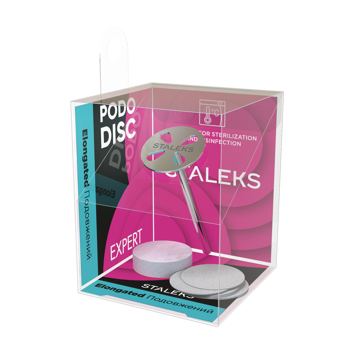 Disco de Pedicura Pododisco S Alargado Staleks Expert — 15 mm en su empaque original