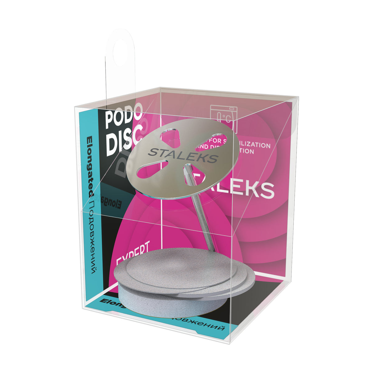 Disco de Pedicura Pododisco L Alargado Staleks Expert — 25 mm en su empaque original
