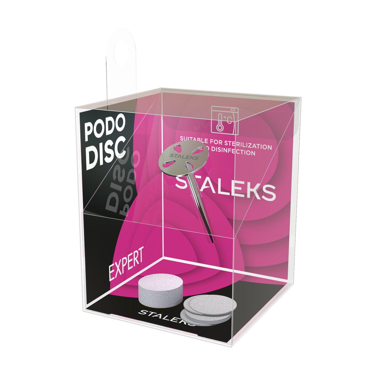 Disco de Pedicura Pododisco XS Staleks Expert — 10 mm en su empaque original