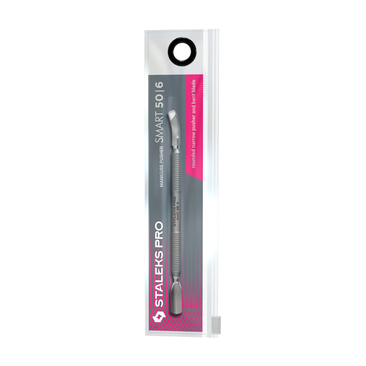 Repujador Estrecho y Paleta Curva Staleks Smart 50 Tipo 6 en su empaque original