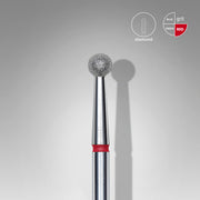 Fresa - Esferica/Roja.  Diámetro 3.5mm. (STALEKS)
