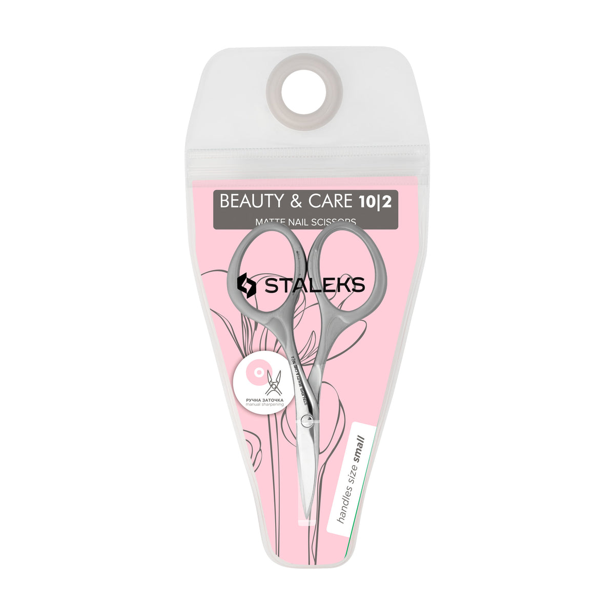 Tijera para Uñas Mate Staleks Beauty & Care 10 Tipo 2 en su empaque original