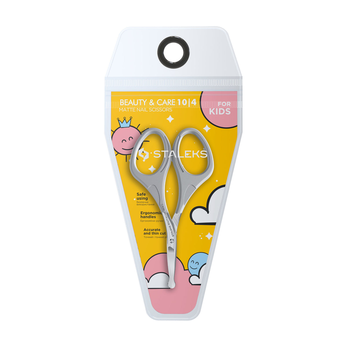 Tijera para Uñas Infantil Staleks Beauty & Care 10 Tipo 4 en su empaque original