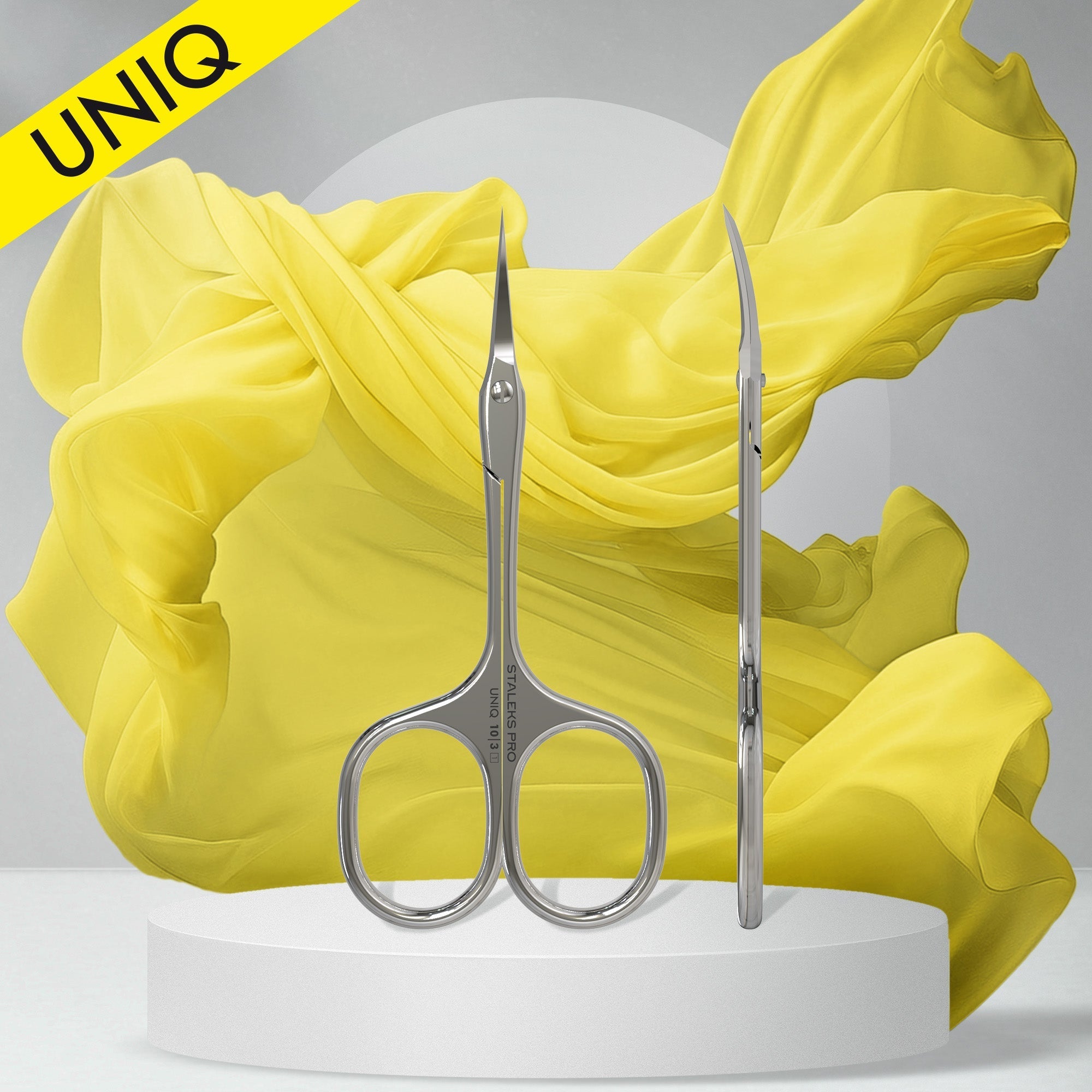 Tijeras profesionales para cutículas Ballerina UNIQ 10 TIPO 3