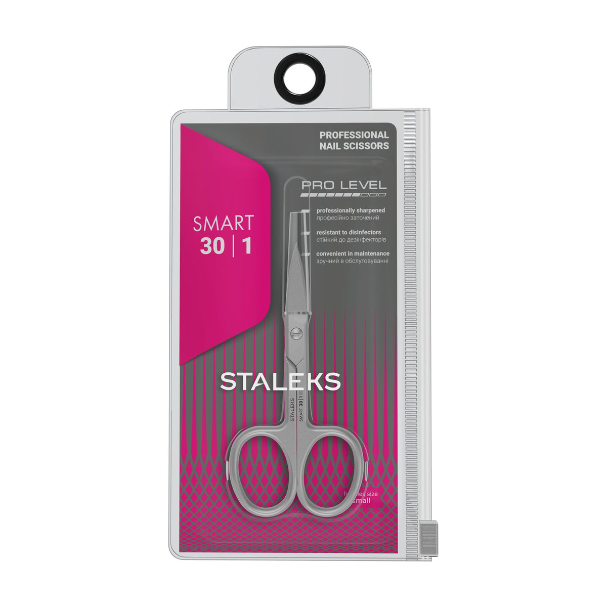 Tijera para Uñas Staleks Smart 30 Tipo 1 en su empaque original