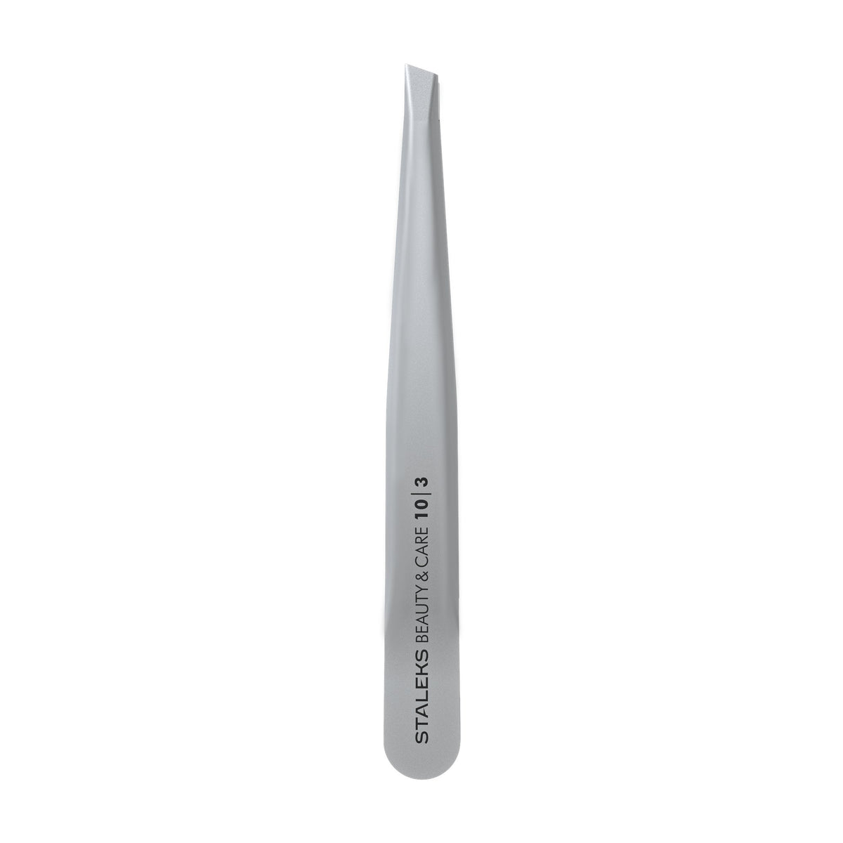 Pinza para Cejas Biselada Ancha Staleks Beauty & Care 10 Tipo 3
