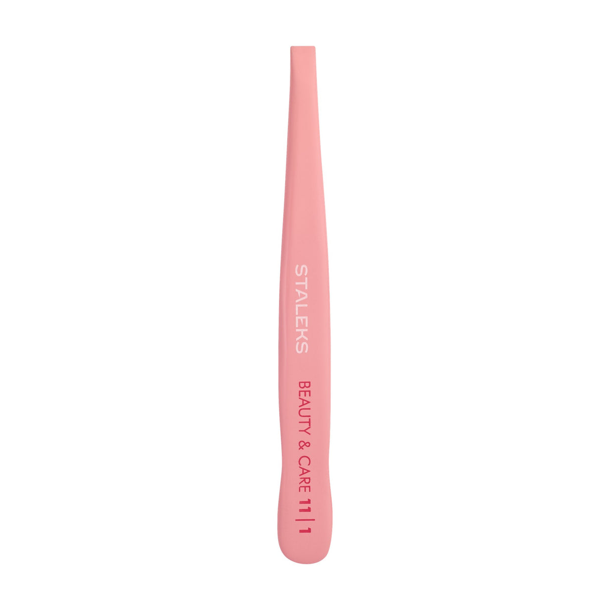 Pinza para Cejas Recta Ancha Staleks Beauty & Care 11 Tipo 1 en su empaque original (8)