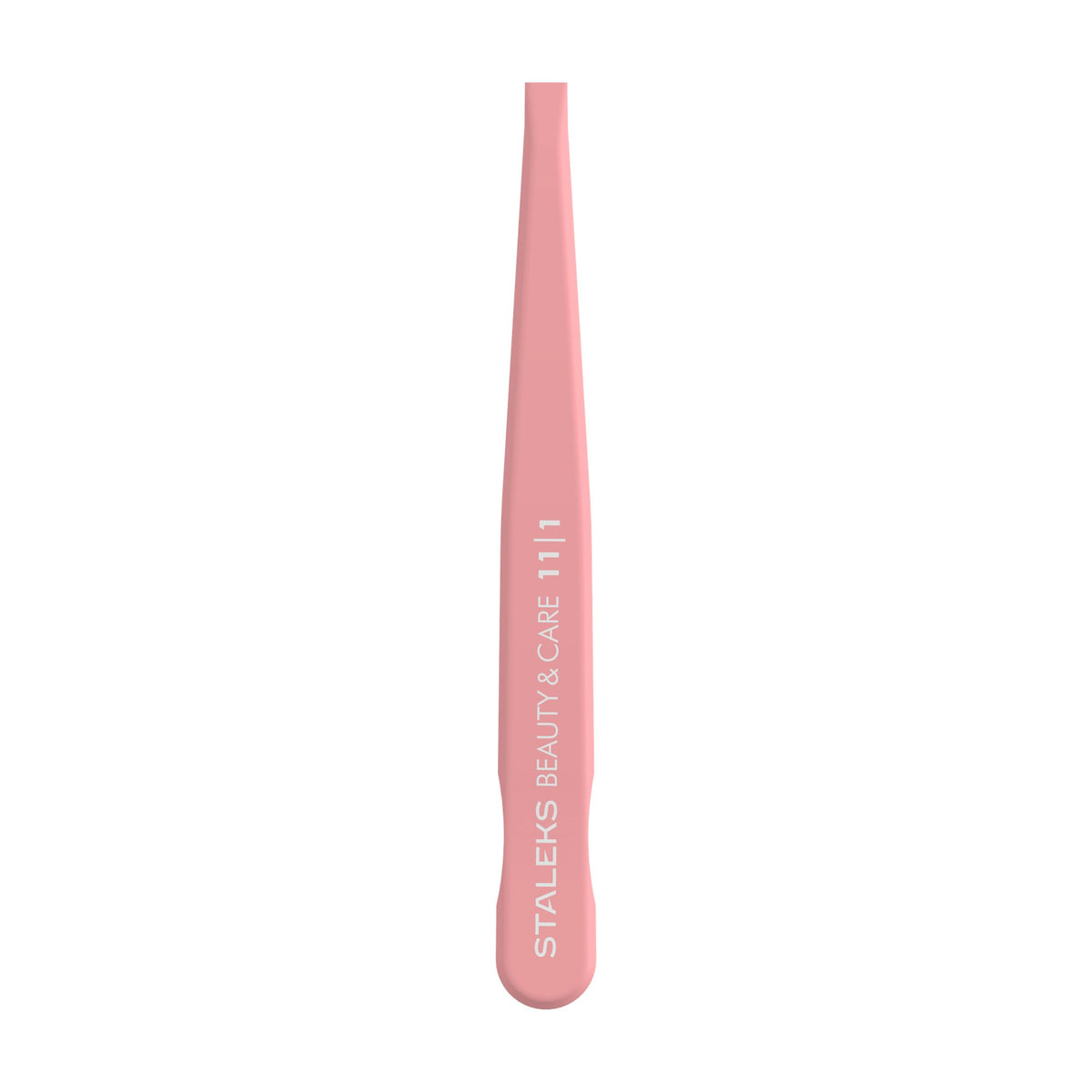 Pinza para Cejas Recta Ancha Staleks Beauty & Care 11 Tipo 1 en su empaque original (10)