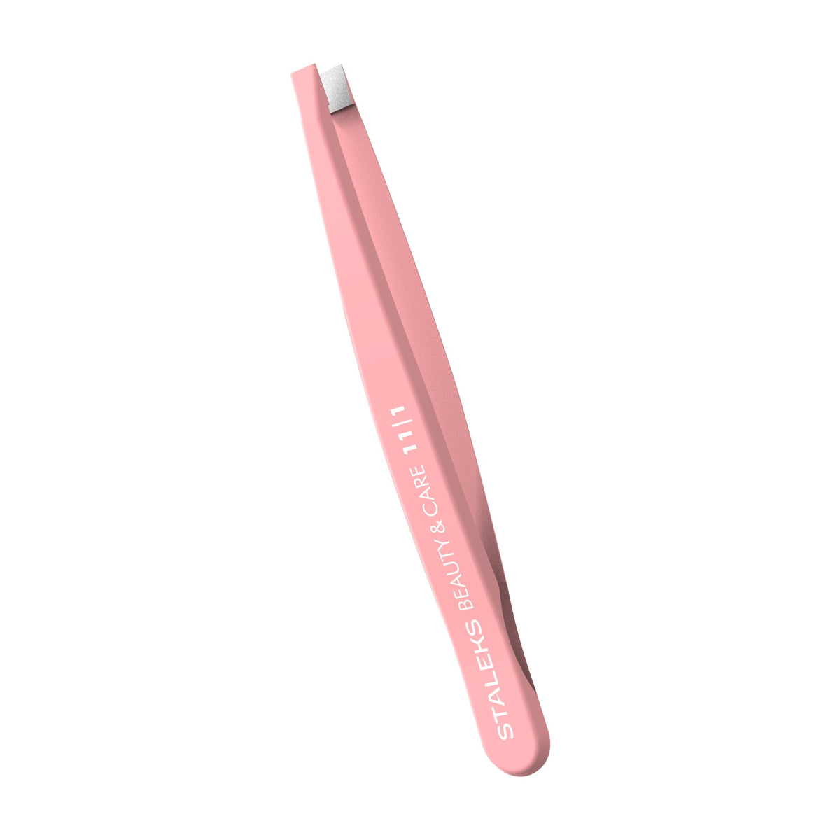Pinza para Cejas Recta Ancha Staleks Beauty & Care 11 Tipo 1 en su empaque original (12)