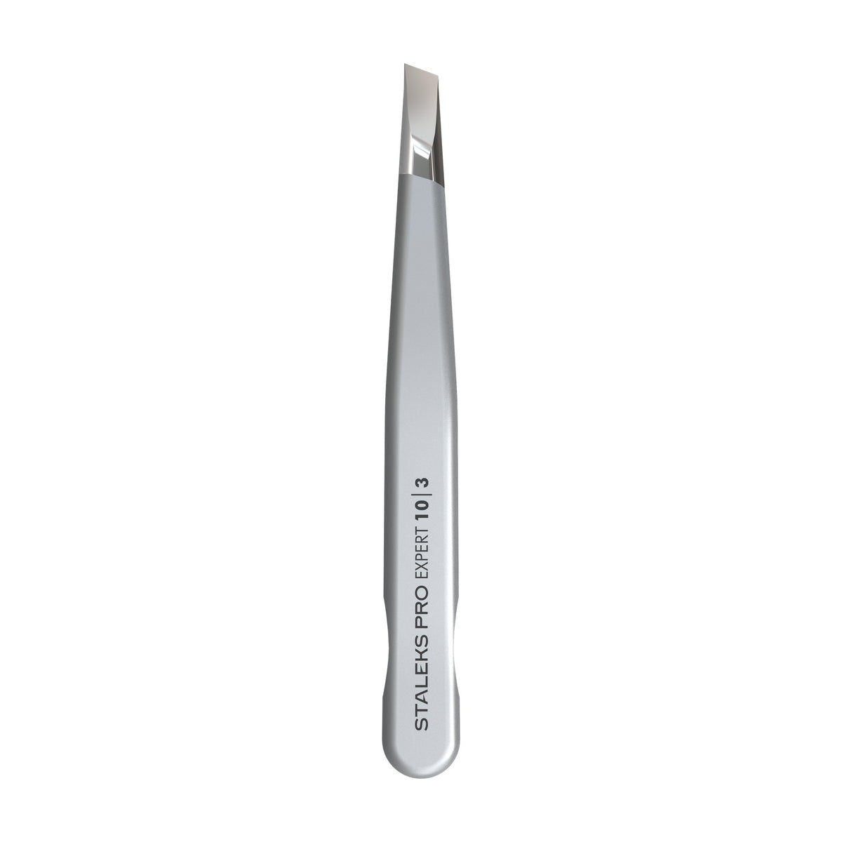 Pinza para Cejas Biselada Ancha Staleks Expert 10 Tipo 3