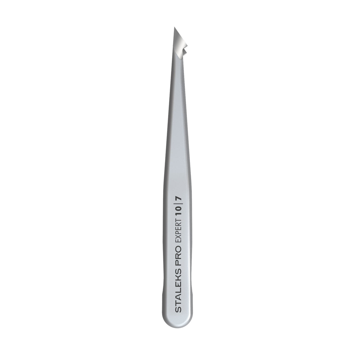 Pinza para Cejas Biselada en Punta Staleks Expert 10 Tipo 7